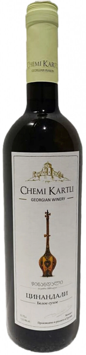 Вино Chemi Kartli Tsinandali 0.75 л