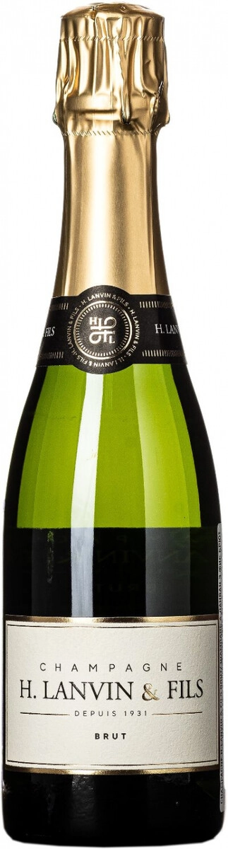 Шампанское Champagne H. Lanvin et Fils Brut 0.375 л