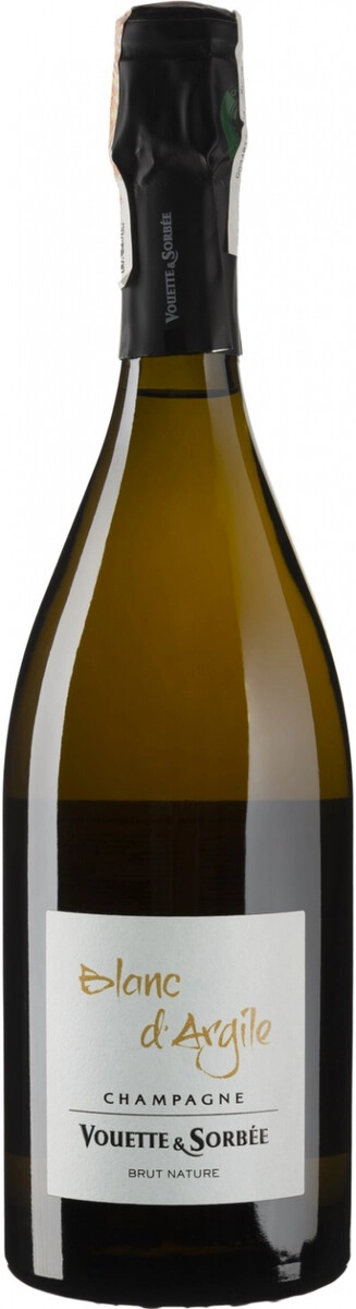 Шампанское Vouette & Sorbee Blanc d'Argile Brut Nature Champagne AOC 0.75 л