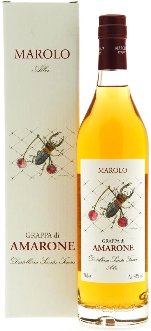 Граппа Marolo Grappa di Amarone 0.7 л в подарочной упаковке