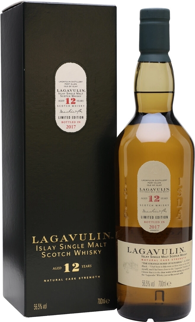 Виски Lagavulin 12 Years Old Release 2017 0.7 л в подарочной упаковке