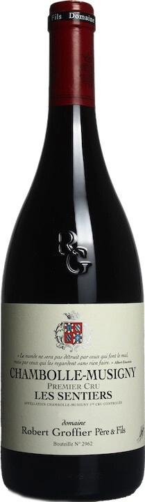 Вино Domaine Robert Groffier Pere & Fils Chambolle-Musigny 1er Cru Les Sentiers 2023 г. 0.75 л