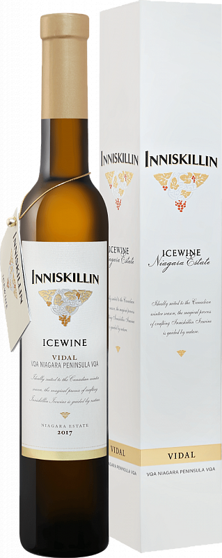 Вино Icewine Vidal 2017 г. 0.375 л Gift Box