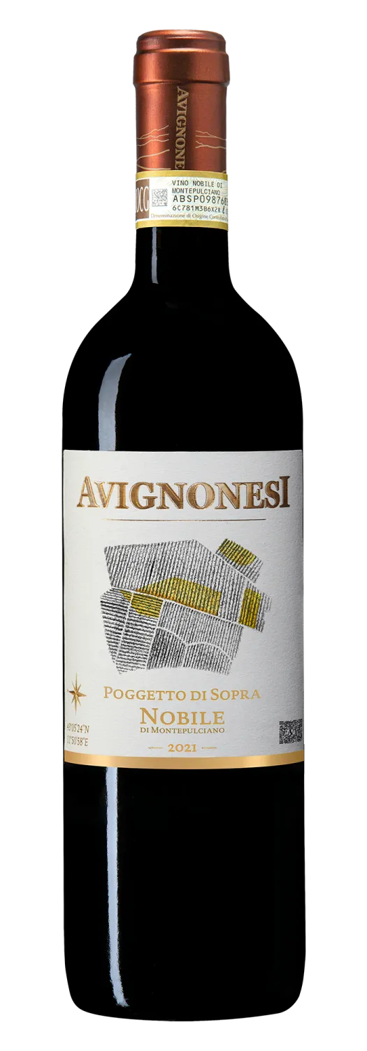 Вино Poggetto di Sopra Vino Nobile di Montepulciano DOCG Avignonesi 0.75 л