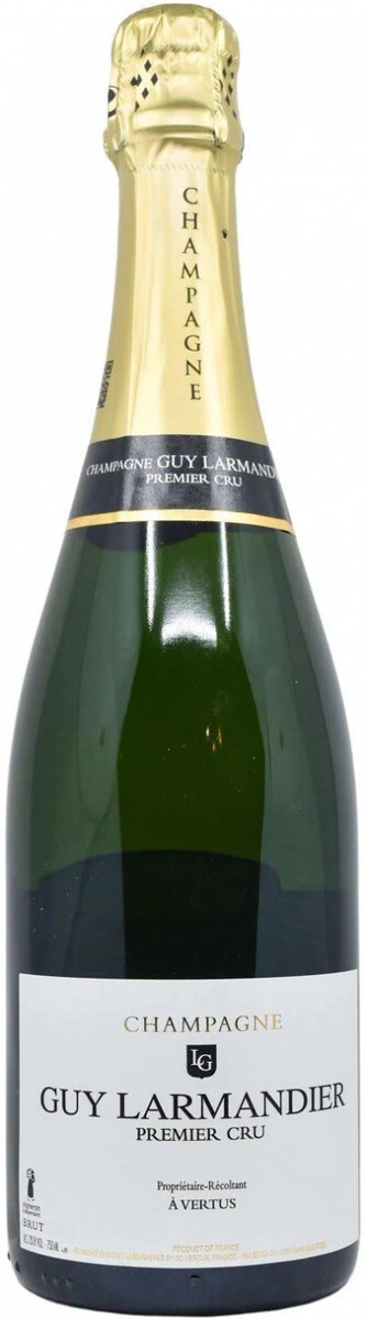 Шампанское Champagne Guy Larmandier Brut Premier Cru 2018 г. 0.75 л