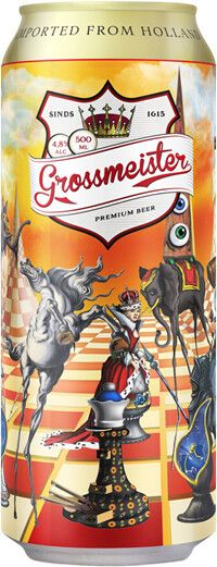 Пиво Grossmeister Can 0.5 л