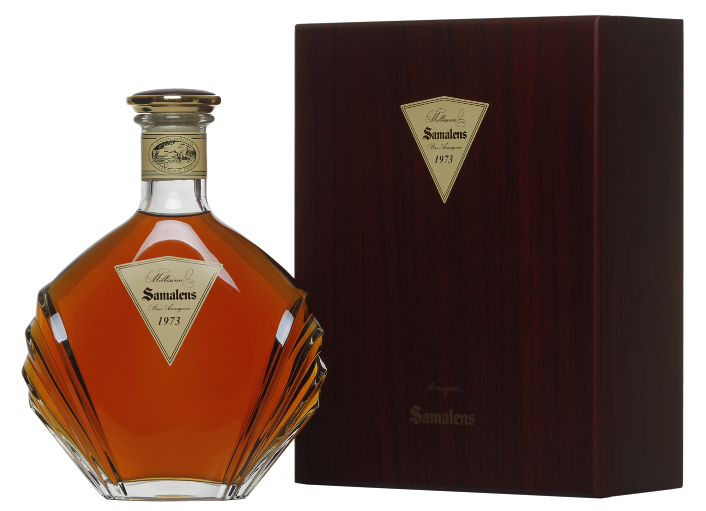 Арманьяк Samalens Millesime 1973 г. 0.7 л Gift Box Set 1 Decanter