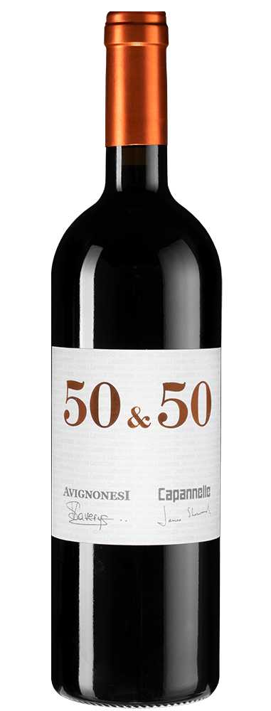 Вино 50 & 50 2016 г. 0.75 л