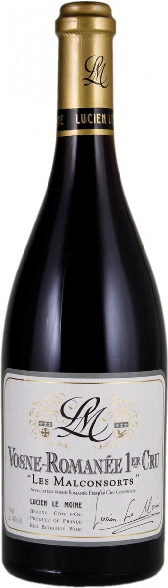 Вино Vosne-Romanee Premier Cru Au Dessus des Malconsorts Lucien Le Moine 2022 г. 0.75 л