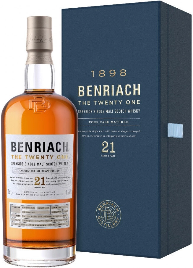 Виски Benriach 21 Years Old 0.7 л Gift Box