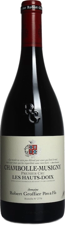 Вино Domaine Robert Groffier Pere & Fils Chambolle-Musigny 1er Cru Les Hauts-Dois 2023 г. 0.75 л