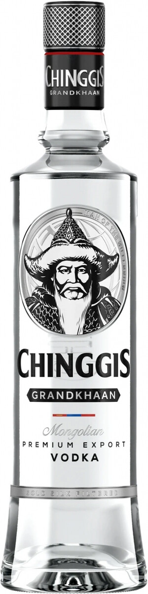 Водка Chinggis Grandkhaan Original 0.5 л