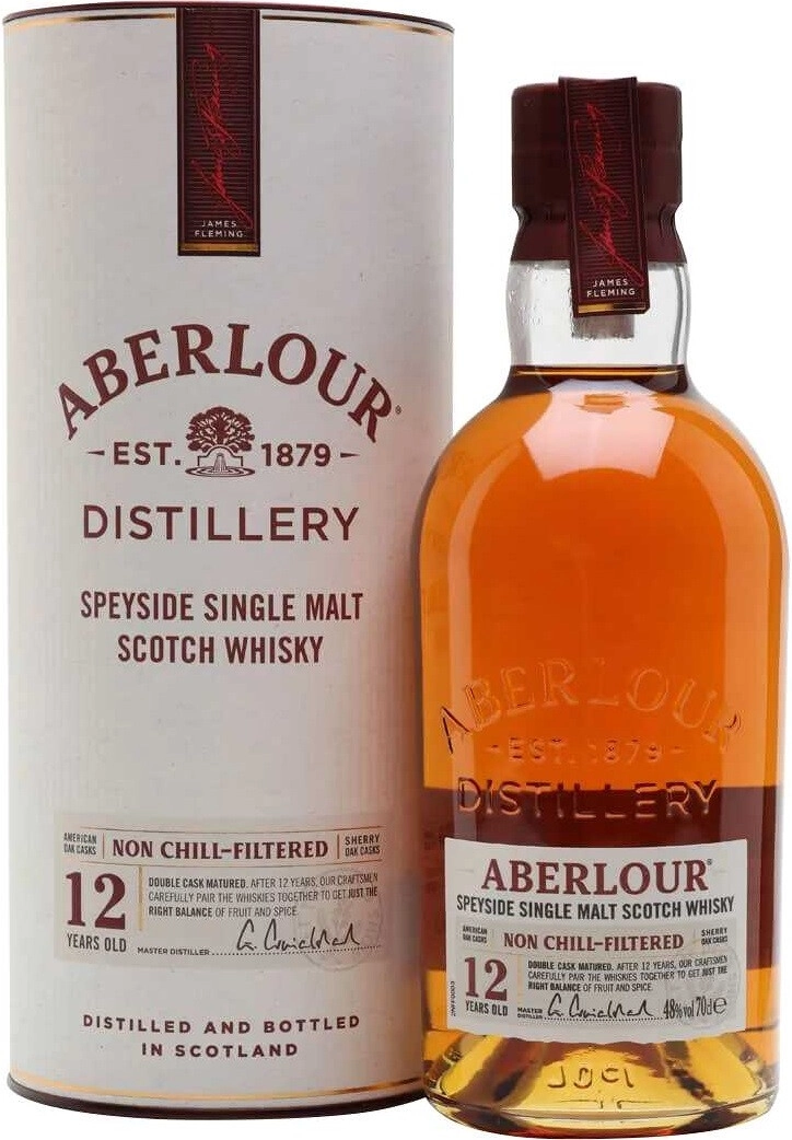 Виски Aberlour 12 Years Old Non Сhill-Filtered 0.7 л в подарочной упаковке