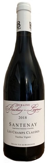 Вино Domaine Bachey-Legros Les Champs Claudes Vieilles Vignes Santenay 0.75 л