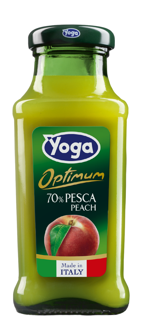 Сок персиковый Yoga Glass 0.2 л 24 шт.