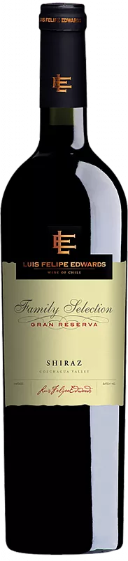 Вино Shiraz Family Selection Grand Reserva Colchagua Valley DO Luis Felipe Edwards 0.75 л