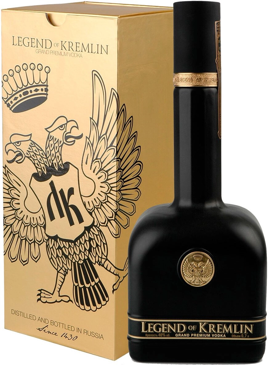 Водка Легенда Кремля Эксклюзив 0.7 л Gift Box