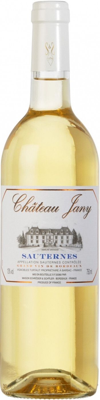 Вино Chateau Jany 2018 г. 0.75 л