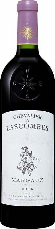 Вино Chevalier de Lascombes Margaux AOC 2016 г. 0.75 л