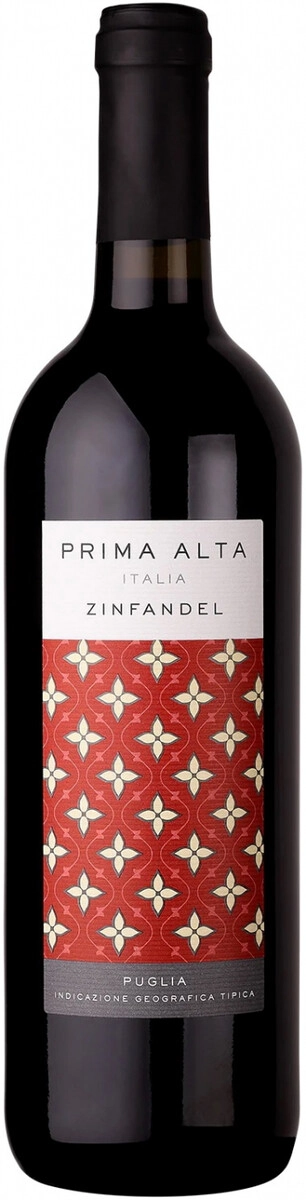 Вино Prima Alta Zinfandel 0.75 л