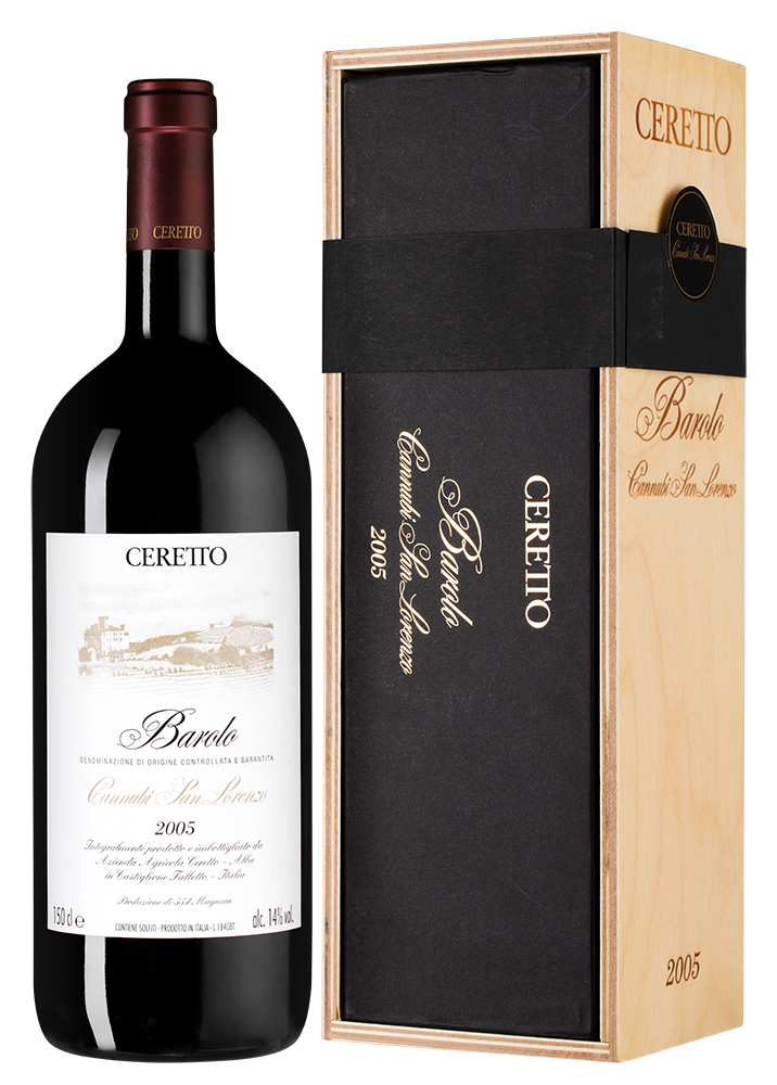 Вино Barolo Cannubi San Lorenzo 2005 г. 1.5 л Gift Box