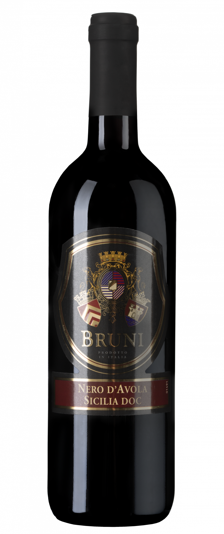 Вино Bruni Nero d'Avola 2017 г. 0.75 л