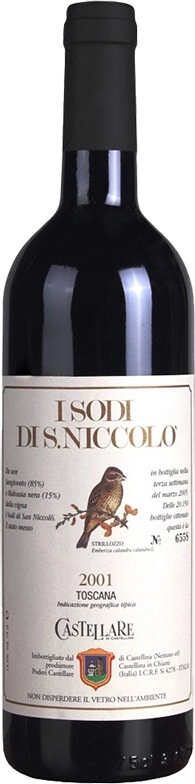 Вино Castellare di Castellina I Sodi di San Niccolo Toscana 2018 г. 0.75 л