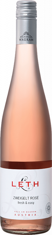 Вино Розовое Сухое "Фреш Энд Изи Цвайгельт Розе" 0,75 л 2020 г. (LD)