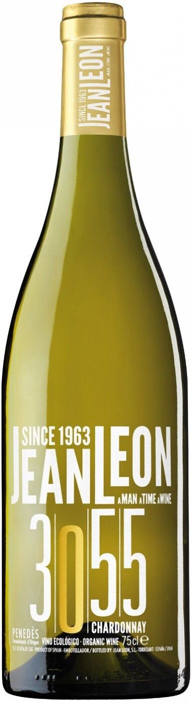Вино Белое Сухое "Жан Леон 3055 Шардоне" 0,75 л 2018 г. (WS)