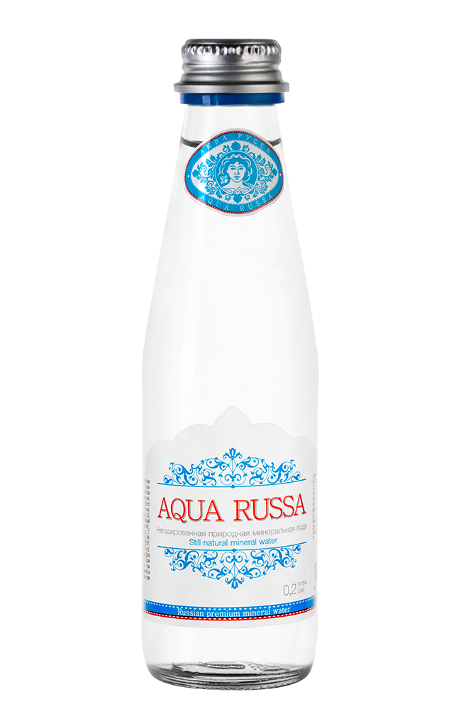 Вода негазированная Aqua Russa Glass 0.2 л 24 шт.