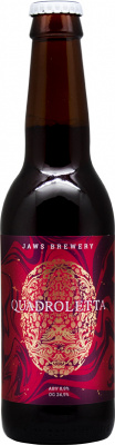 Пиво Jaws Belgian Strong Dark Ale Quadroletta Glass 0.33 л