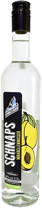 Ликер Schnee Jager Mirabellenwasser schnaps 0.5 л