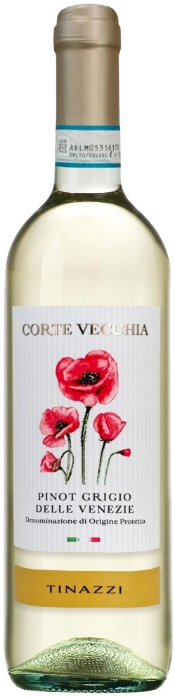 Вино Tinazzi Corte Vecchia Pinot Grigio delle Venezie 0.75 л