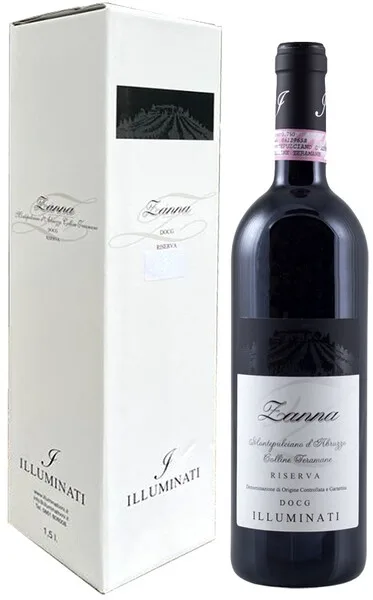 Вино Montepulciano d'Abruzzo Zanna 0.75 л в подарочной упаковке