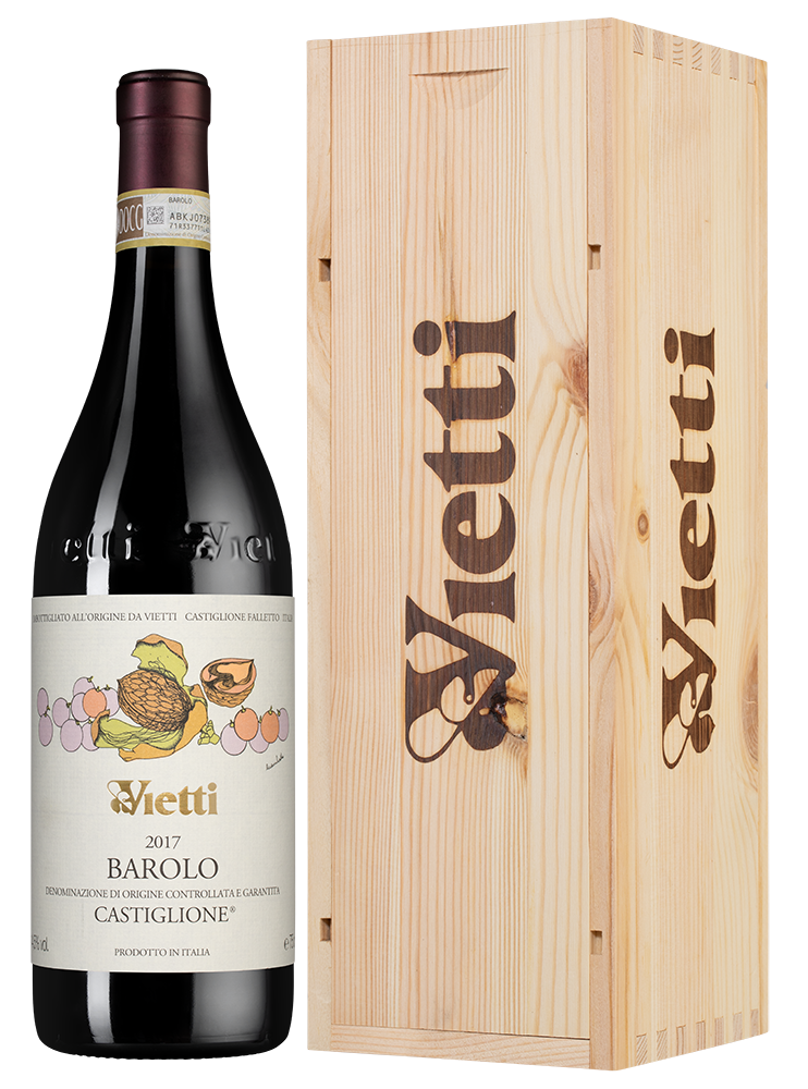 Вино Barolo Castiglione 2018 г. 0.75 л Gift Box