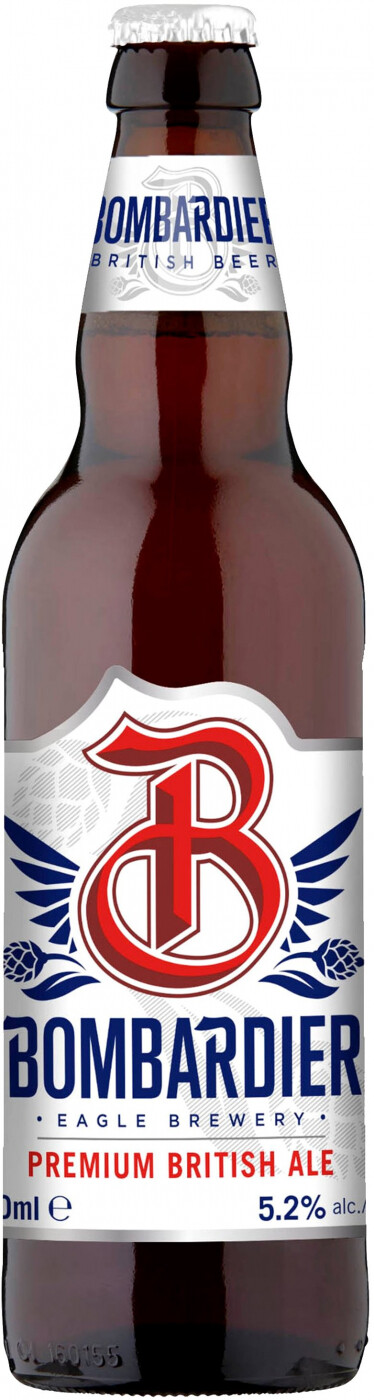 Пиво Bombardier Premium British Ale Glass 0.5 л