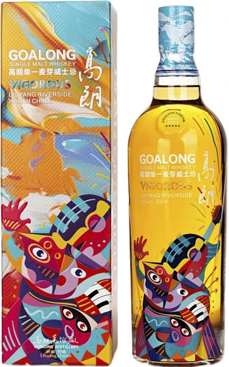 Виски Goalong Riverside 0.5 л в подарочной упаковке