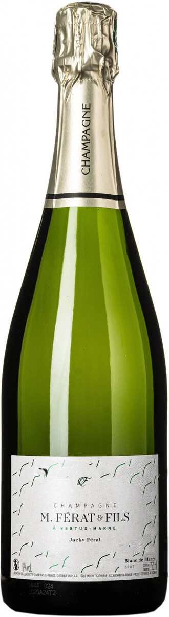 Шампанское M. Ferat et Fils Champagne Blanc de Blancs Brut Premier Cru 2019 г. 0.75 л