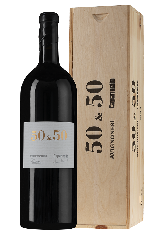 Вино Красное Сухое "50 и 50" 3 л 2017 г. (SW)