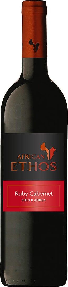 Вино Красное Сухое "Африкан Этос Руби Каберне" 0,75 л 2017 г. (MW)