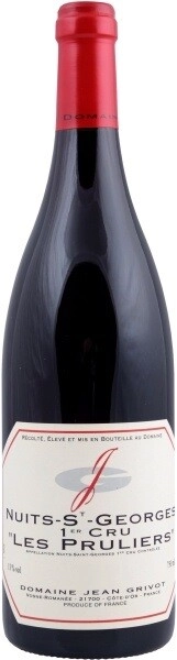 Вино Nuits-Saint-Georges Premier Cru Les Pruliers 2016 г. 0.75 л