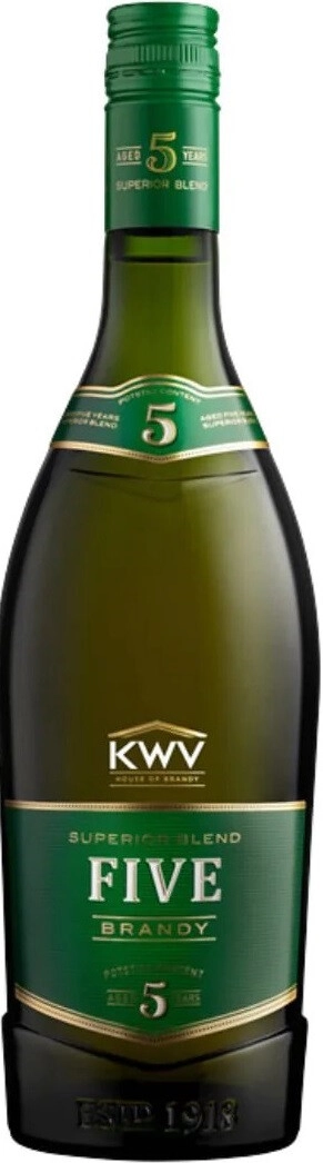Бренди Brandy KWV 5 YO 0.75 л