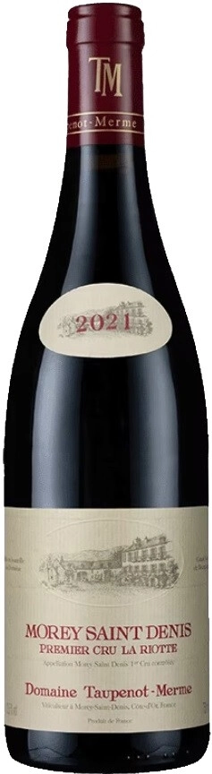 Вино Domaine Taupenot-Merme Morey Saint Denis Premier Cru La Riotte AOC 2021 г. 0.75 л