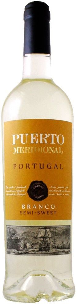 Вино Puerto Meridional Branco Semi Sweet 2016 г. 0.75 л