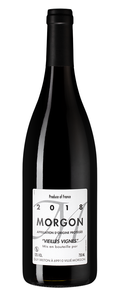 Вино Morgon Vieilles Vignes 2018 г. 0.75 л