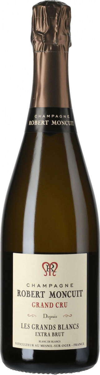 Шампанское Champagne Robert Moncuit Les Grands Blancs Blanc de Blancs Grand Cru 2018 г. 0.75 л
