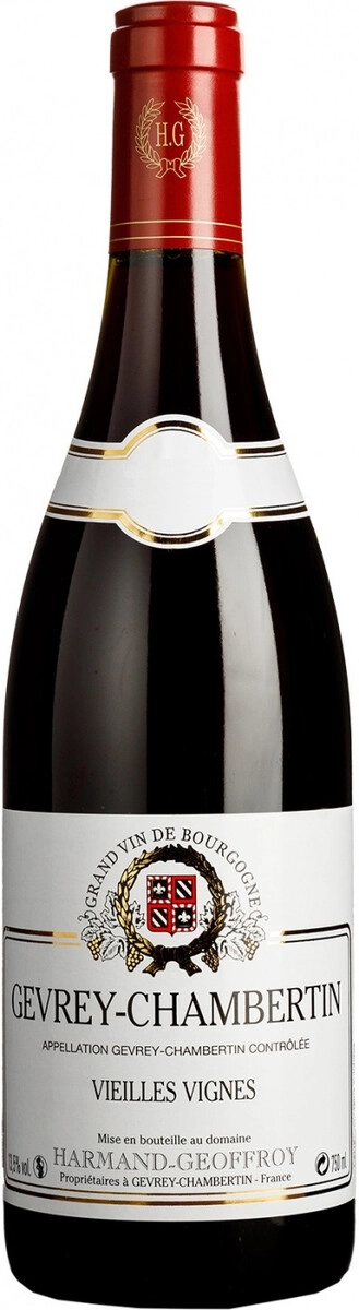 Вино Domaine Harmand-Geoffroy Gevrey-Chambertin Vieilles Vignes 2021 г. 0.75 л