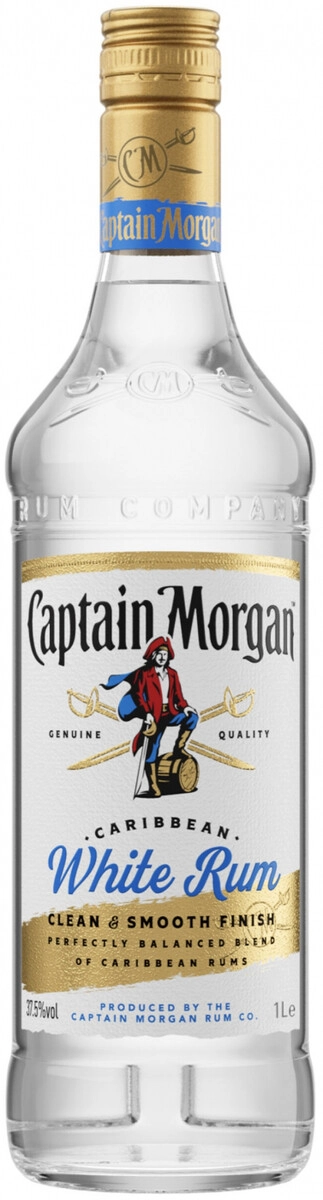 Ром Captain Morgan White 1 л