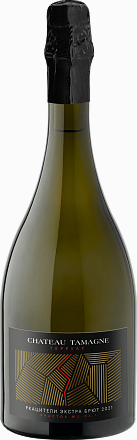 Белое Экстра брют Игристое вино Chateau Tamagne Rkatsiteli Extra Brut 0.75 л