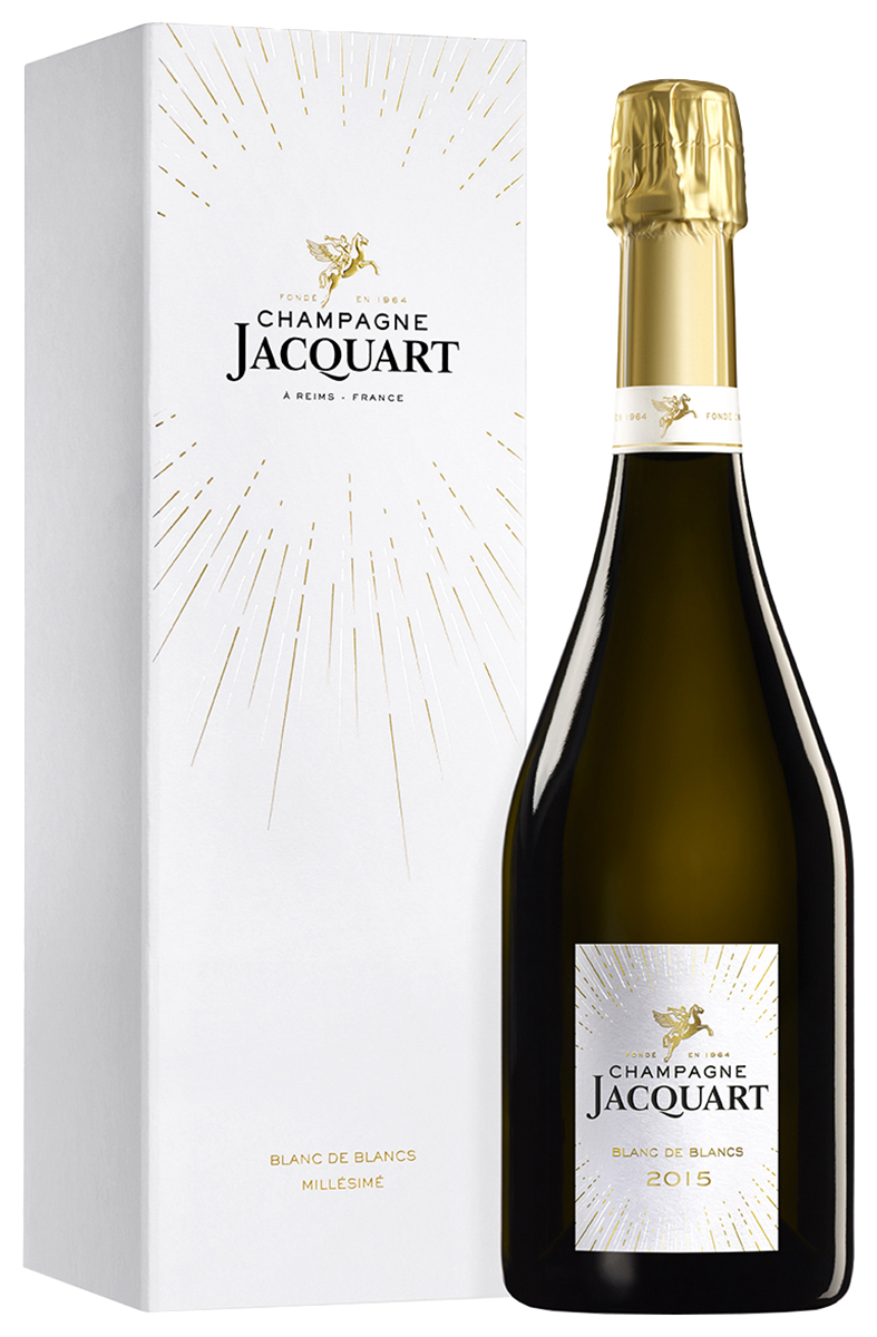 Шампанское Champagne Jacquart Blanc de Blancs Vintage 0.75 л Gift Box -  цена в Москве